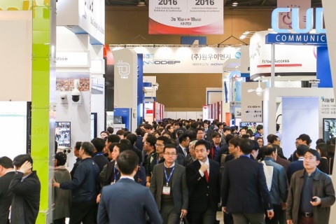 韩国首尔电子信息、安全解决方案展览会展会现场图片