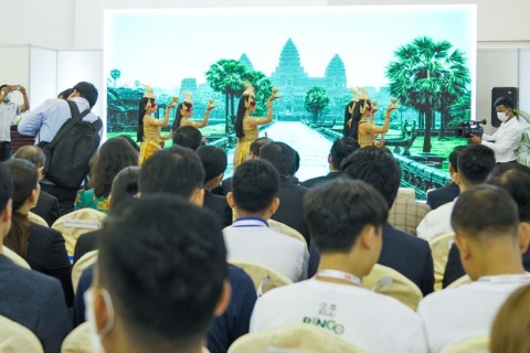 柬埔寨太阳能光伏展览会展会现场图片