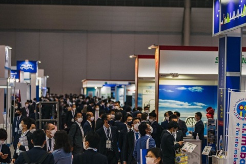 日本东京海事展览会展会现场图片