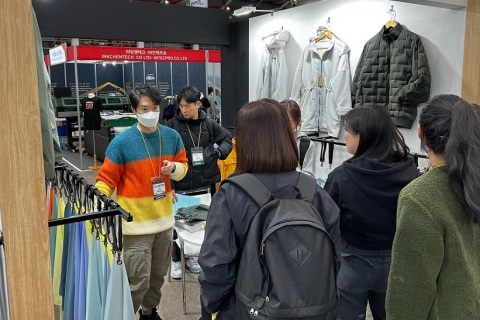 韩国首尔纺织服装及面料展览会展会现场图片