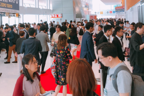 日本东京纺织面料展览会展会现场图片