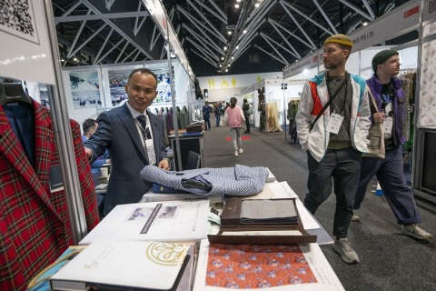 澳洲澳大利亚墨尔本纺织服装采购展展会现场图片