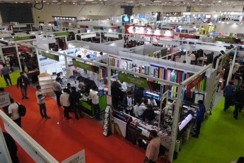 印度孟买纺织工业展览会展会现场图片