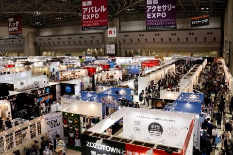 日本东京时装及配饰展览会展会现场图片