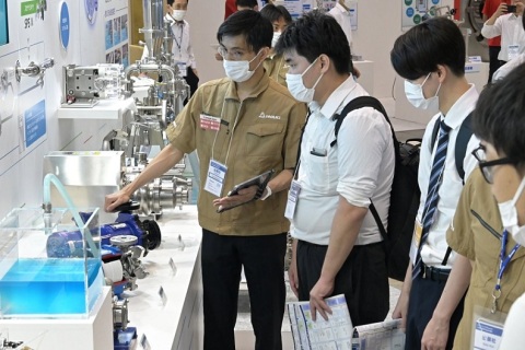 日本全球生命科学展展会现场图片