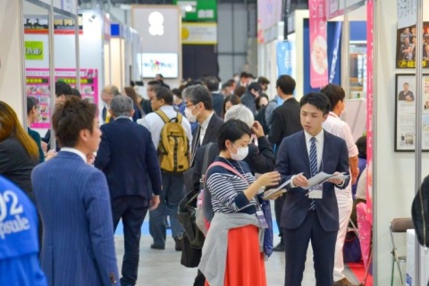 日本东京医美展展会现场图片