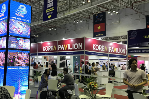 越南消费电子展览会展会现场图片