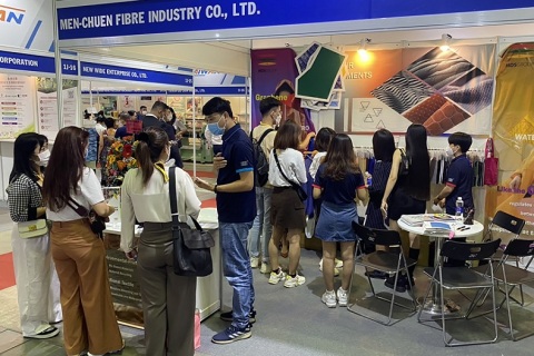 越南胡志明纺织及制衣工业展览会展会现场图片