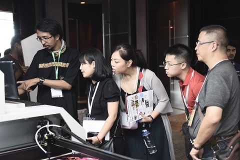 印尼雅加达纺织机械展览会展会现场图片