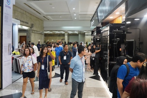 印尼雅加达陶瓷展览会展会现场图片