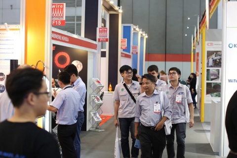 泰国曼谷线材展览会展会现场图片