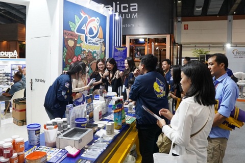 印尼雅加达建筑建材展览会展会现场图片
