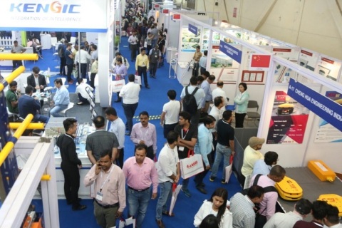 印度运输物流展览会展会现场图片