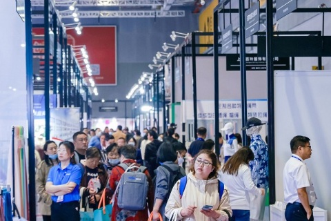 北京服装品牌展览会展会现场图片