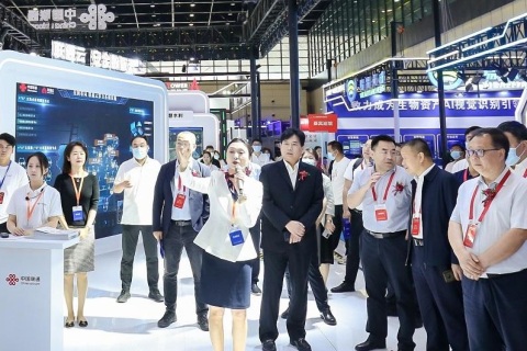 郑州世界数字产业博览会展会现场图片