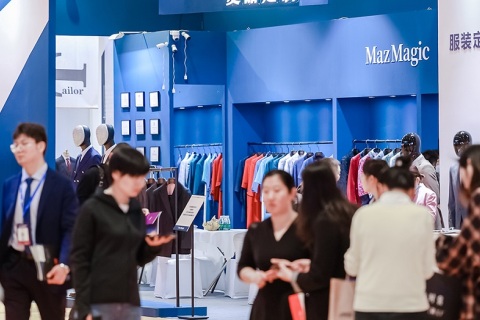 北京服装定制展展会现场图片