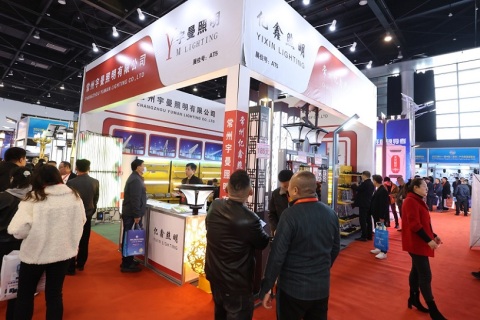 中国（扬州）户外照明展览会展会现场图片