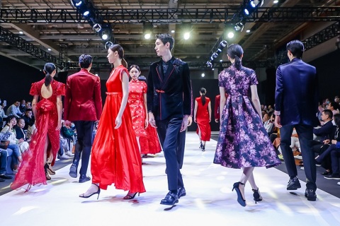深圳服装定制展展会现场图片