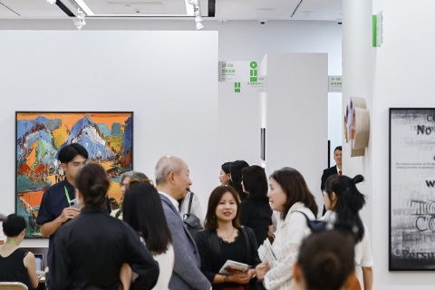 北京廿一现当代艺术博览会展会现场图片