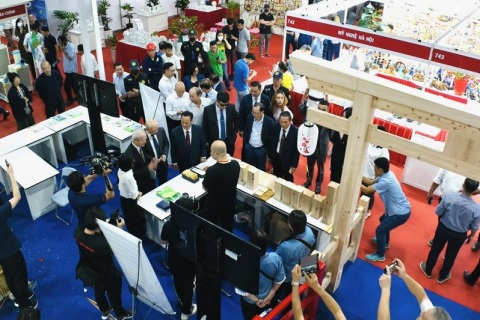 越南胡志明建材及家居用品展览会展会现场图片