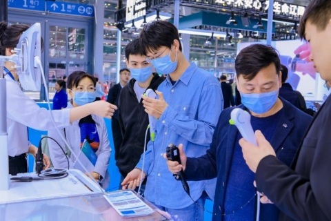 北京全球医疗健康展览会展会现场图片
