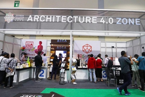 印尼泗水建筑、建材、室内装饰展览会展会现场图片