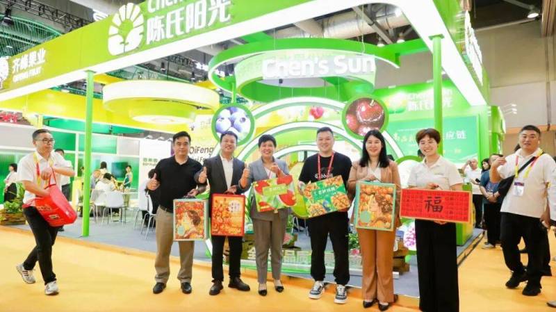陈氏阳光亮相2025年第18届香港亚洲国际果蔬展，为全球果业发展注入中国动能！