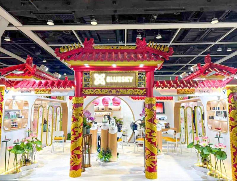 双馆齐绽,载誉而归!广州蓝之天闪耀2025香港亚太区美容展,精彩收官!