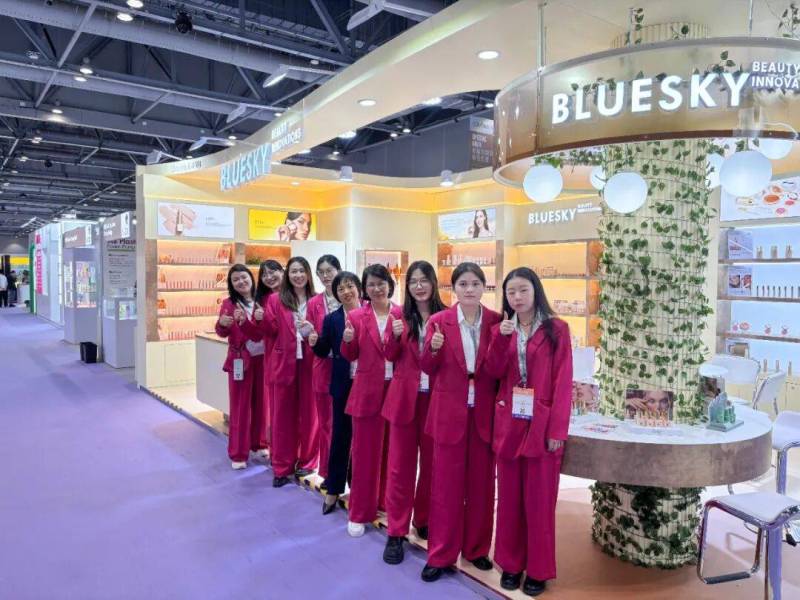 展幕落下,热爱不减|蓝天优创美2025年香港亚太区美容展圆满收官,下一站,用更好的产品相遇!