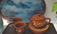 舞阳贾湖陶天书茶席 点亮漯河食品博览会