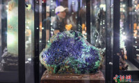 矿物宝石化石博览会在南京开幕 国内外奇石珍宝齐聚亮相