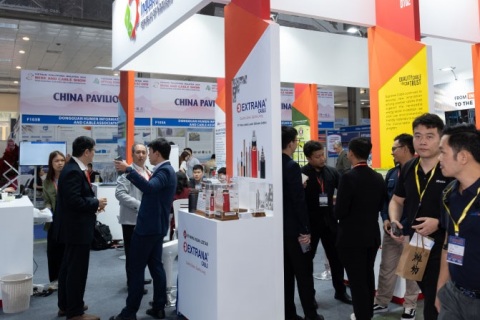 越南河内电线电缆展览会展会现场图片