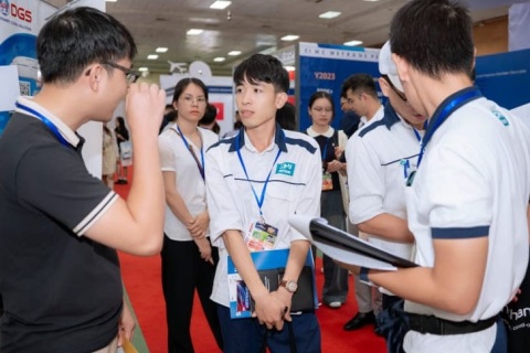 越南河内仓储物流展览会展会现场图片