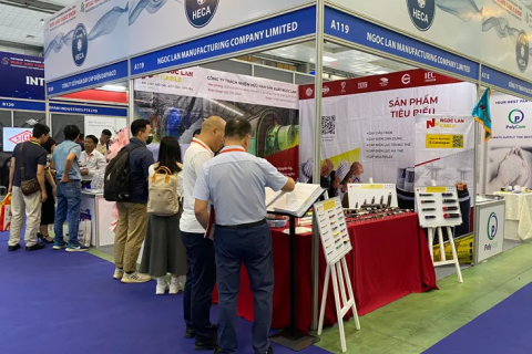 越南河内电线电缆展览会展会现场图片