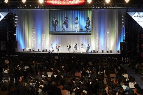 日本大阪动漫展览会展会现场图片