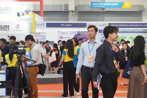 越南河内仓储物流展览会展会现场图片