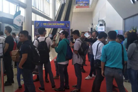 越南河内电线电缆展览会展会现场图片