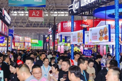 良之隆石家庄食材展展会现场图片