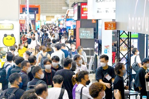 日本东京游乐设备展览会展会现场图片