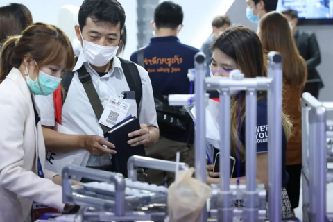 越南河内亚洲工业科技展展会现场图片